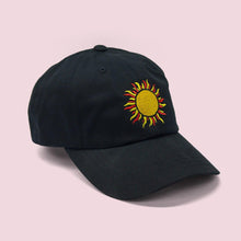 "Sun" Black Hat - Balance and Composure